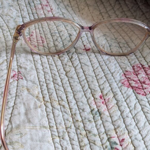 Silhouette Eyeglasses Oversize Clear Purple PinkGold Austria SPX M1756 56 12 130 - Picture 8 of 12